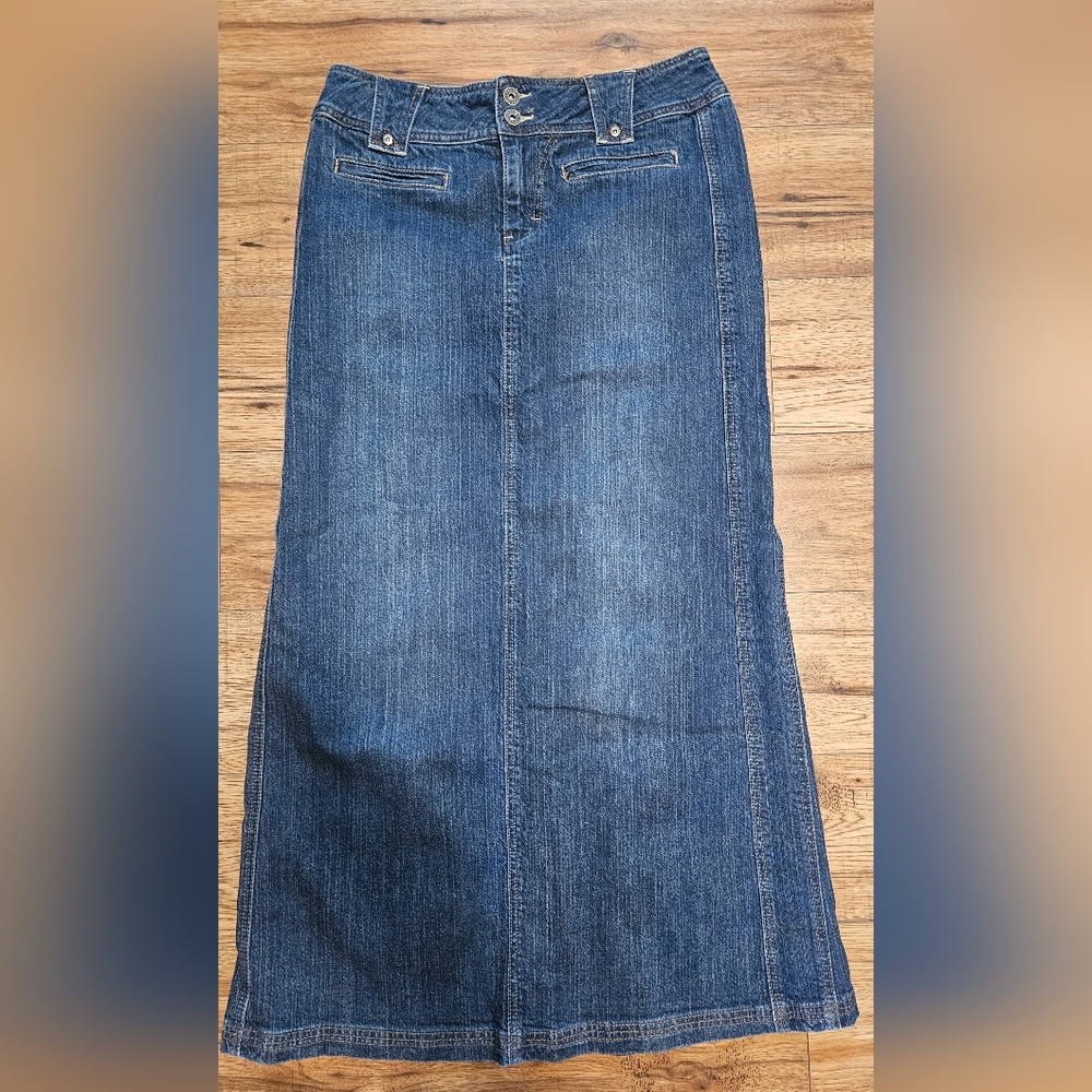 Contrast Blue Denim Jeans